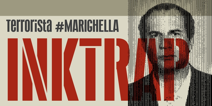 Terrorista Marighella Font preview